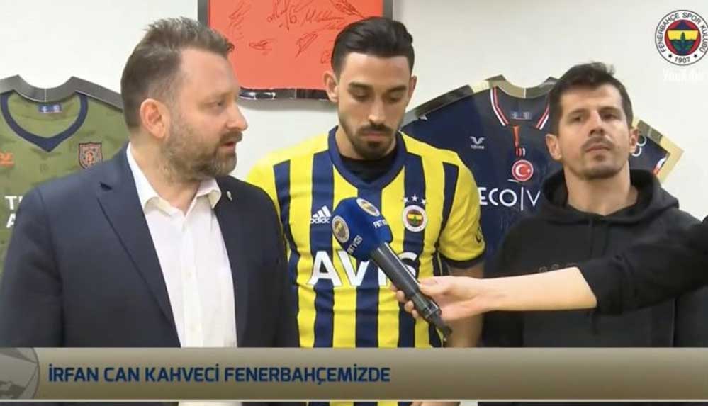 Fenerbahçe İrfan Can Kahveci'yi böyle duyurdu