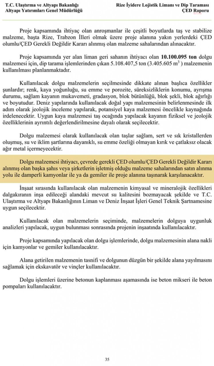 CHP'li Öztunç: İkizdere'deki ÇED raporu resmi belgede sahteciliğe girmiyor mu?