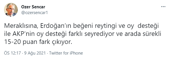 Erdoğan'a ve AKP'ye kötü haber!