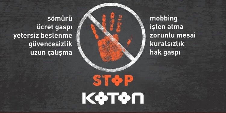 Koton'da işçi kıyımı! Sendikalaşmaya karşı 25 işçi işten çıkarıldı 3 Koton'da işçi kıyımı! Sendikalaşmaya karşı 25 işçi işten çıkarıldı
