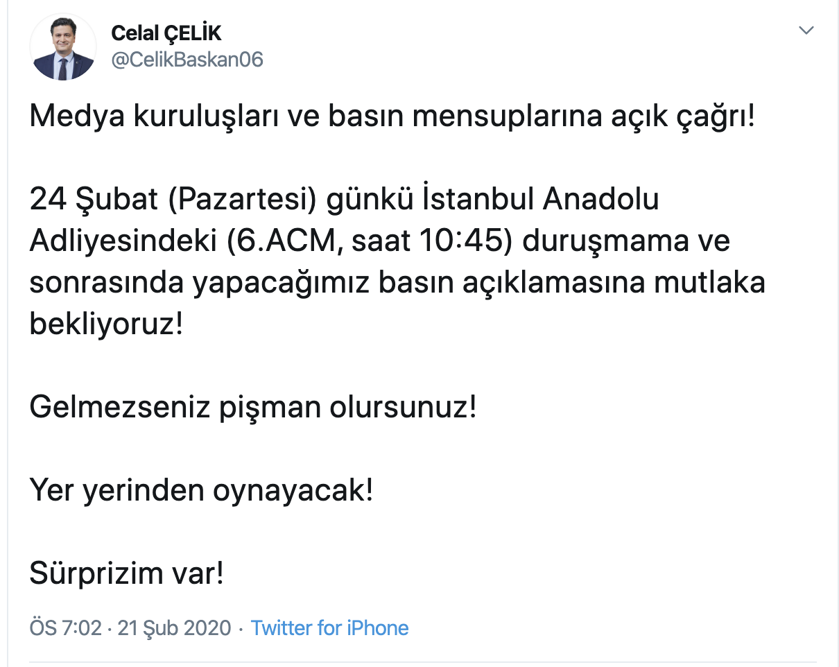 Kılıçdaroğlu'nun avukatı: Pazartesi günü yer yerinden oynayacak