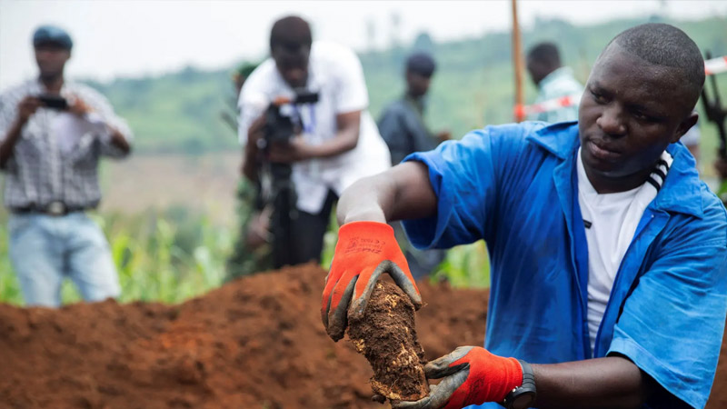 Afrika ülkesi Burundi'de 6 toplu mezarda 6 binden fazla ceset bulundu