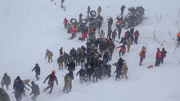 Çığ felaketinde hayatını kaybedenlerin sayısı 41’e yükseldi