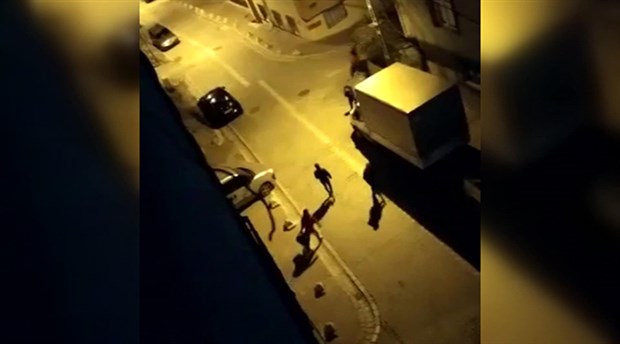 vurdugu-kadin-sen-git-polis-geliyor-deyince-kacti