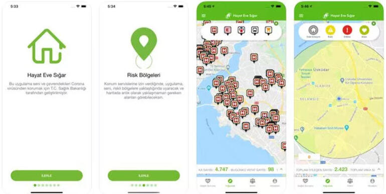Sağlık Bakanlığı yayınladı... Koronavirüs risk bölgeleri bu uygulamada