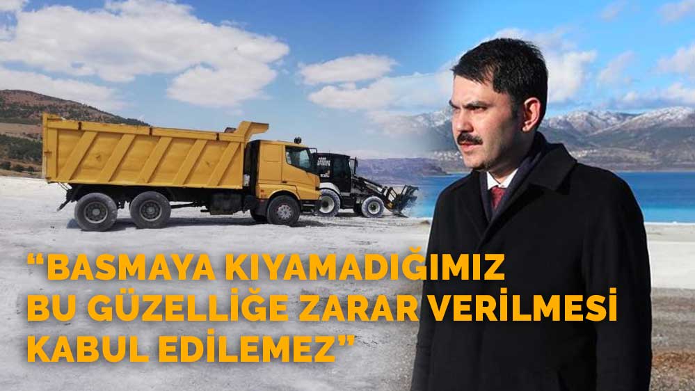 Çevre-ve-Şehircilik-Bakanı Murat-Kurum-salda-gölü-isyanı