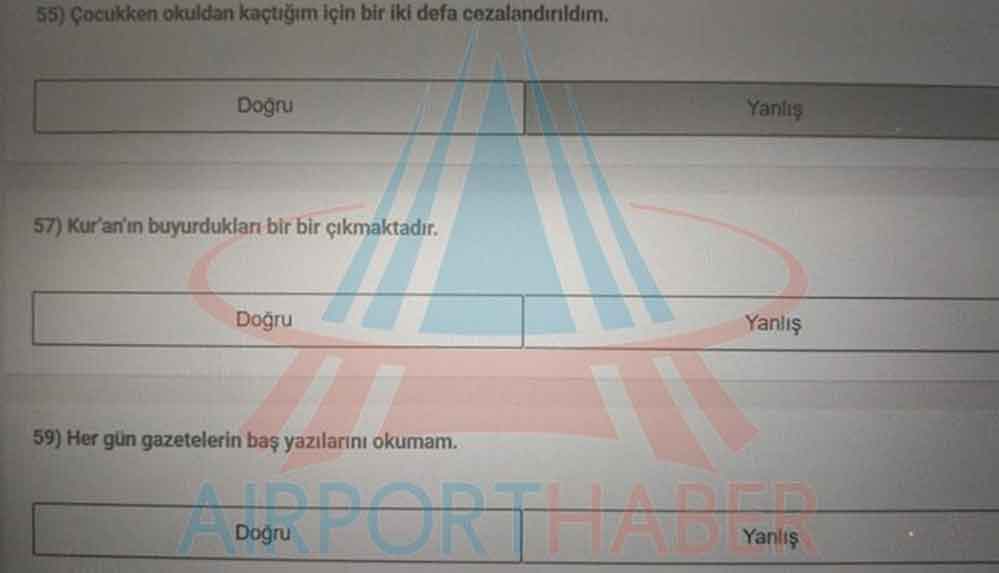 İstanbul Havalimanı'nda çalışanlara test: Hocaların dua okuyup üflemesi hastalığı iyileştirir