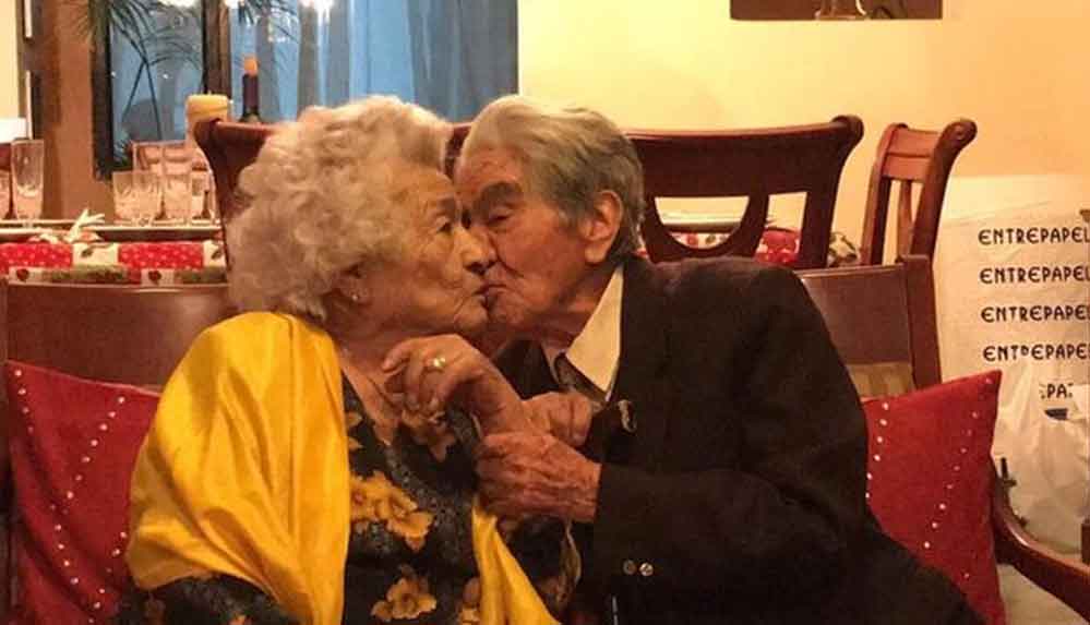 Dünyanın en yaşlı evli çifti olarak Guinness’e girdiler: Toplam yaşları 215