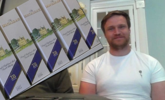 28 şişe viski ev kredisine peşinat oldu