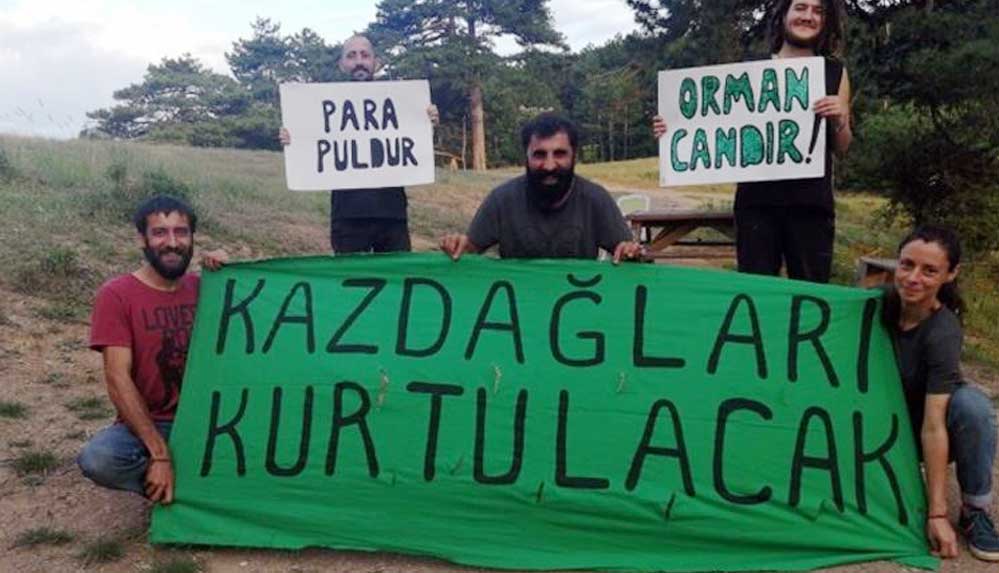 Kazdağları'nda 'Yaşam Nöbeti'ne polis baskını: Doğa savunucularına gözaltı