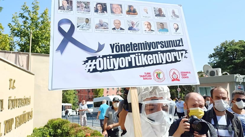 Sağlık çalışanlarının yardım çığlığı: 