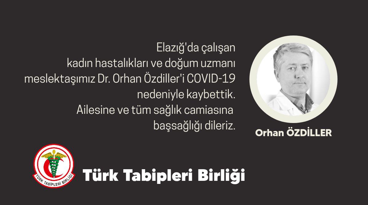 TTB paylaştı: "Bir sağlık çalışanı daha koronavirüs nedeniyle hayatını kaybetti"