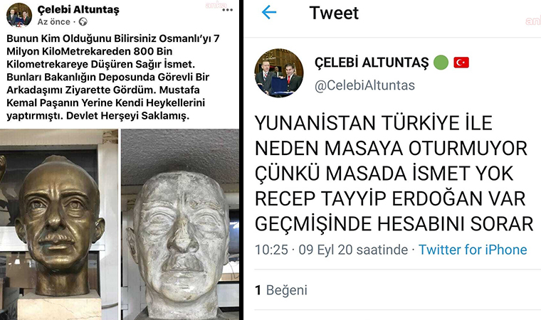 AKP'li Çelebi Altuntaş'tan İsmet İnönü'ye hakaret: Sağır İsmet 3 AKP'li Çelebi Altuntaş'tan İsmet İnönü'ye hakaret: Sağır İsmet
