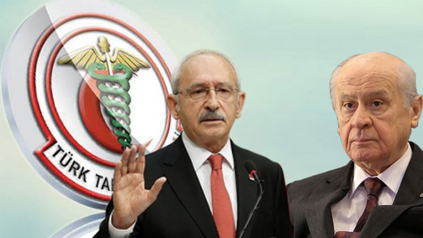 Kılıçdaroğlu "kapatılması istenilen" TTB'yi ziyaret etti