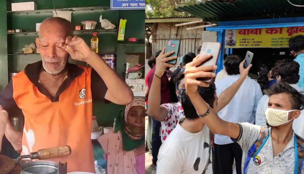 Hindistan'da 80 yaşındaki esnafın ağladığı video viral oldu, tezgahının önünde uzun kuyruklar oluştu