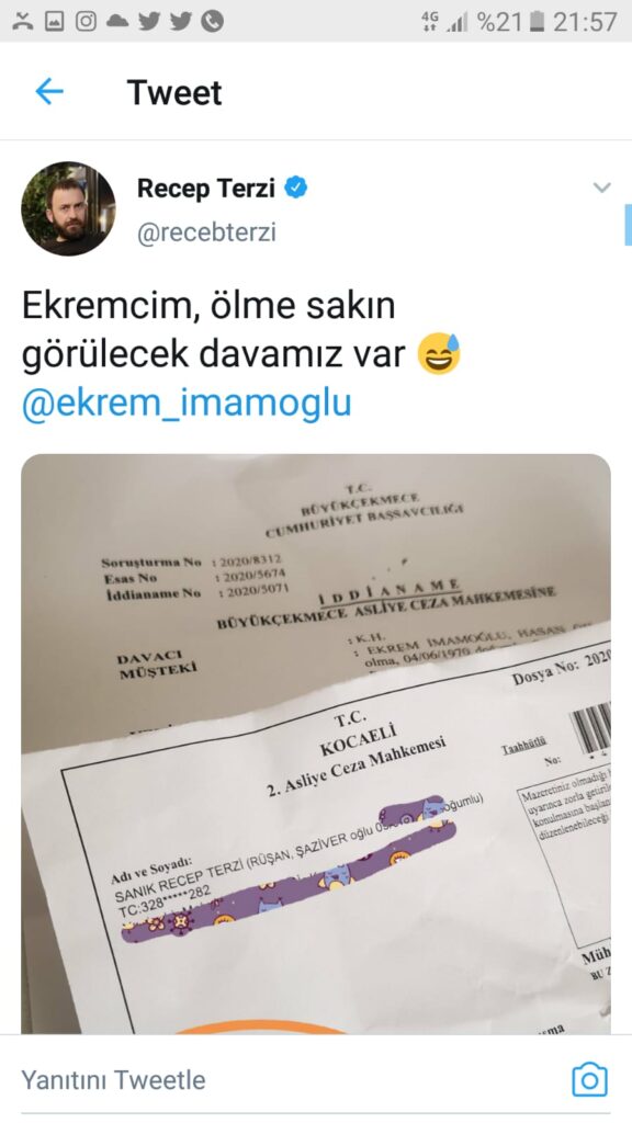 İmamoğlu Covid-19'a yakalandı, AKP'li oyuncudan iğrenç paylaşımlar geldi