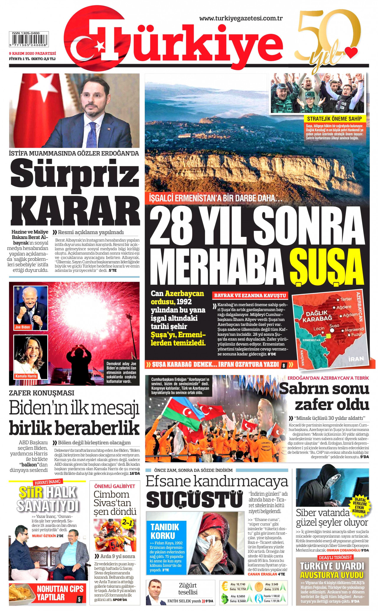 Hükümet çizgisindeki Türkiye Gazetesi'nden istifaya ilişkin iddia