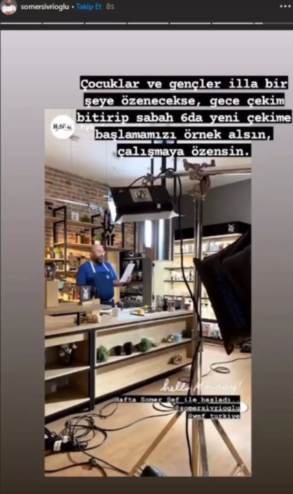 Somer şef 'alkol' eleştirilerine cevap verdi