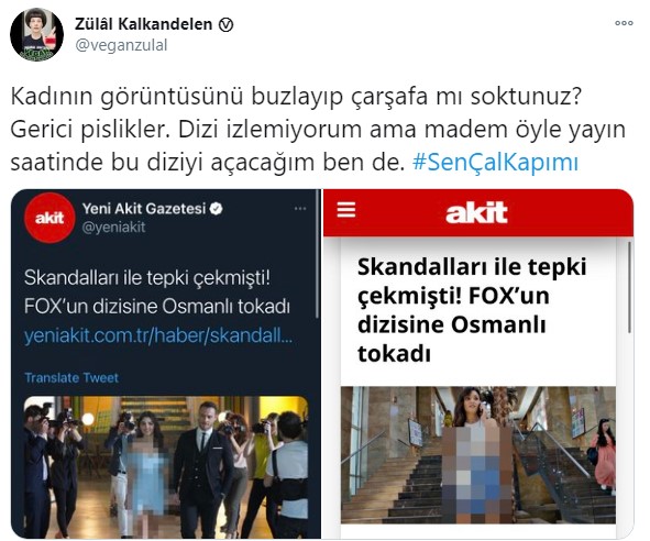 Yeni Akit'ten Sen Çal Kapımı dizisine sansür 4 Yeni Akit'ten Sen Çal Kapımı dizisine sansür