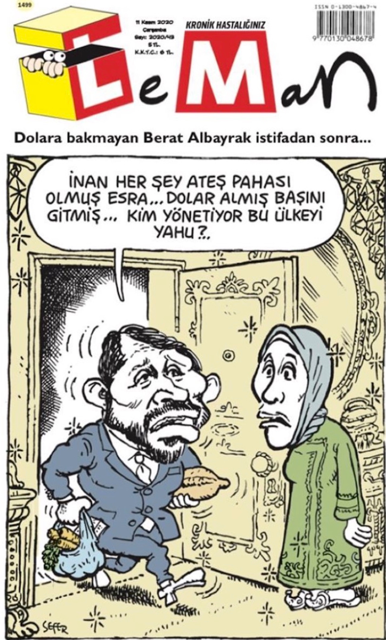 Leman'dan çok konuşulacak kapak! Dolara bakmayan Berat Albayrak istifadan sonra...