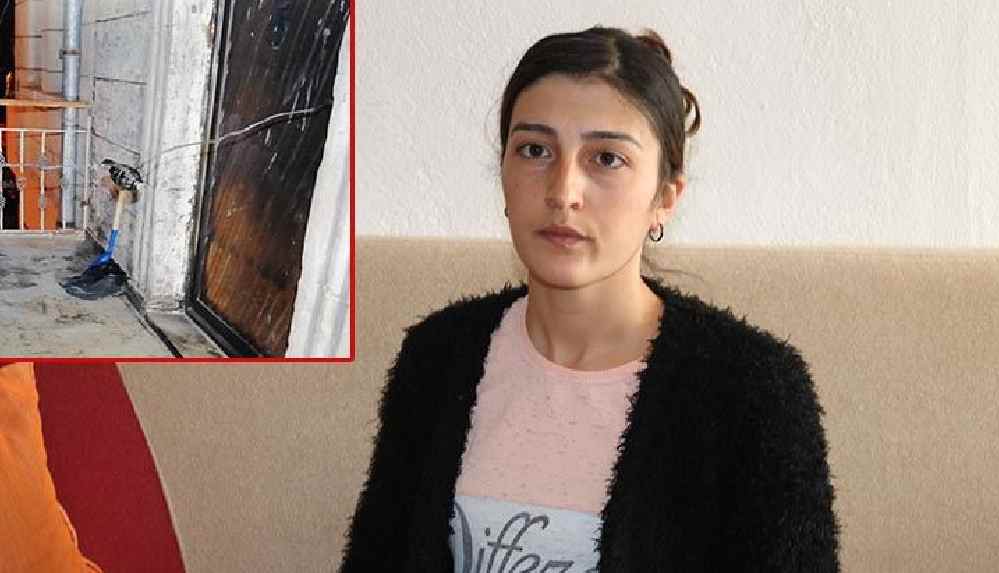 Evinin kapısına bomba düzeneği kurulan kadın: Ev sahibi evden çıkmamızı istiyor