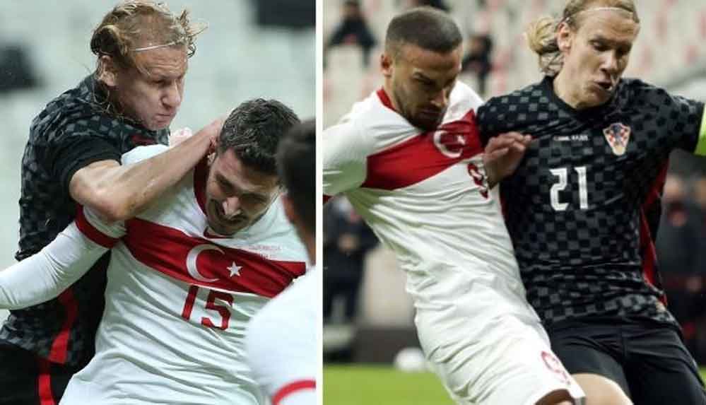 Hırvat futbolcu Domagoj Vida'nın Covid-19 testi pozitif çıktı