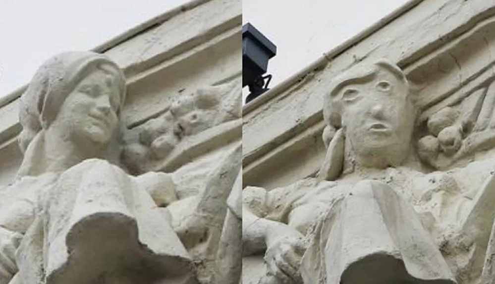 İspanya'da bir restorasyon faciası daha_ 'Heykelin yeni yüzü karikatür gibi'