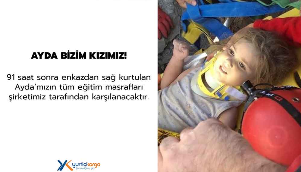 Yurtiçi-Kargo,-Ayda'nın-tüm-eğitim-masraflarını-karşılayacak