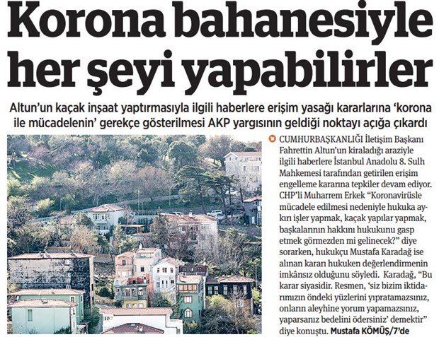 BirGün’e üç gün ilan kesme cezası 3 BirGün’e üç gün ilan kesme cezası