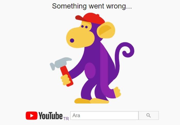 YouTube çöktü!