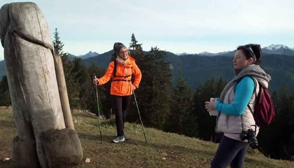 Alman polisi dev fallik anıtın kaybolmasıyla ilgili soruşturma başlattı