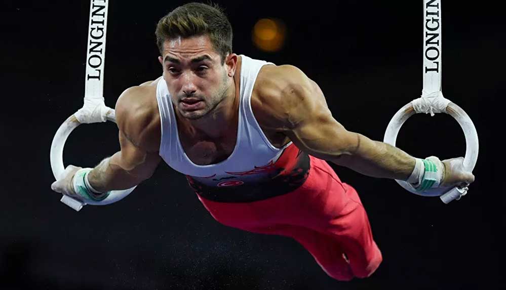 Avrupa Erkekler Artistik Cimnastik Şampiyonası'nın altın halkası İbrahim Çolak
