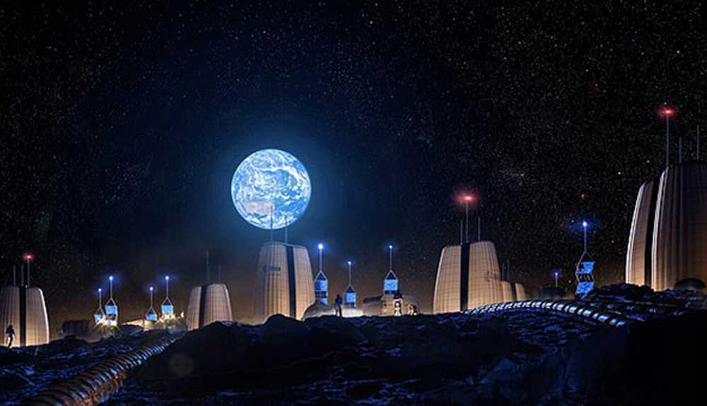 Avrupa Uzay Ajansı paylaştı: Ay'da inşa edilecek ilk evler