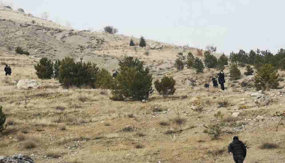 Dağda elleri ve ayakları bağlı halde bulundu