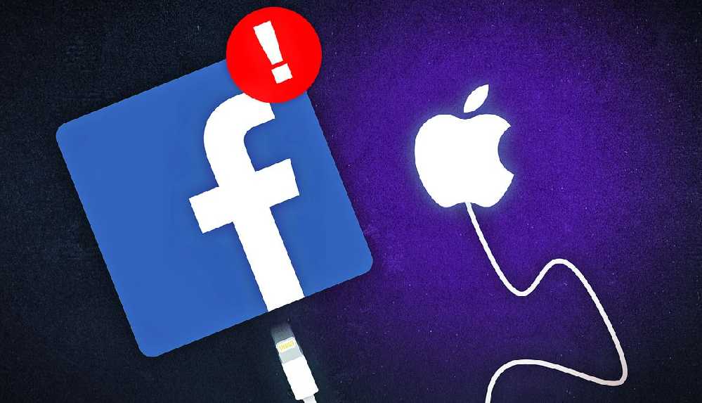 Facebook ve Apple karşı karşıya_ _Savaş açtığını_ bir gazete ilanı ile duyurdu