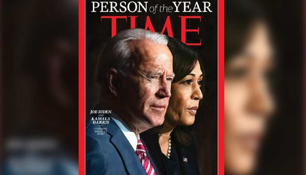 Joe Biden ve Kamala Harris 'Yılın Kişisi' seçildi