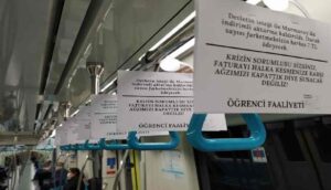 Marmaray'da aktarma indiriminin kaldırılmasına tepki_ _Ağzımızı kapattık diye susacak değiliz_