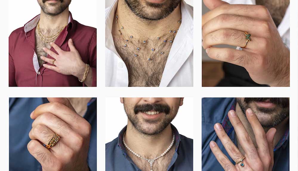 Mücevherlerini erkek modelle tanıtan Çınar Kuyumculuk: Gurur kaynağımız