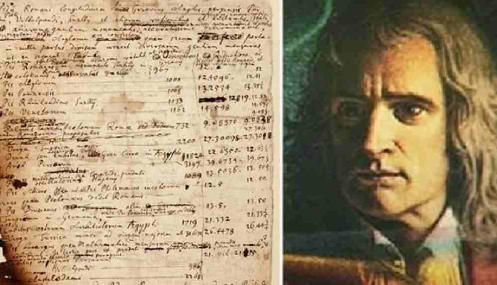 Newton'un kıyamet tarihini hesapladığı notlar ortaya çıktı
