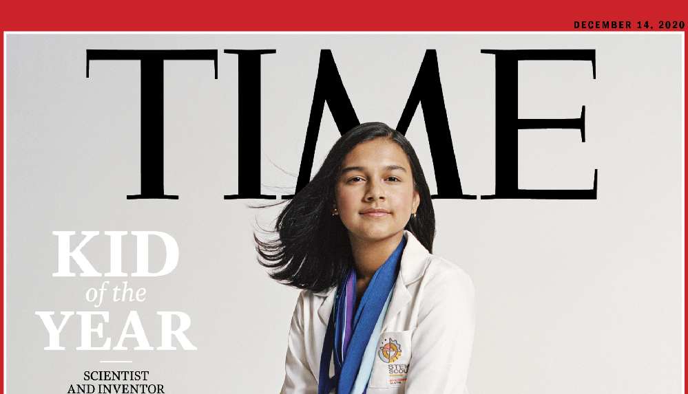 Time dergisi, 15 yaşındaki bilim insanı Gitanjali Rao'yu 'Yılın Çocuğu' seçti
