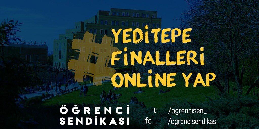 Yeditepe Üniversitesi öğrencilerinden yüz yüze sınav isyanı: Can güvenliğimizin korunmasını talep ediyoruz