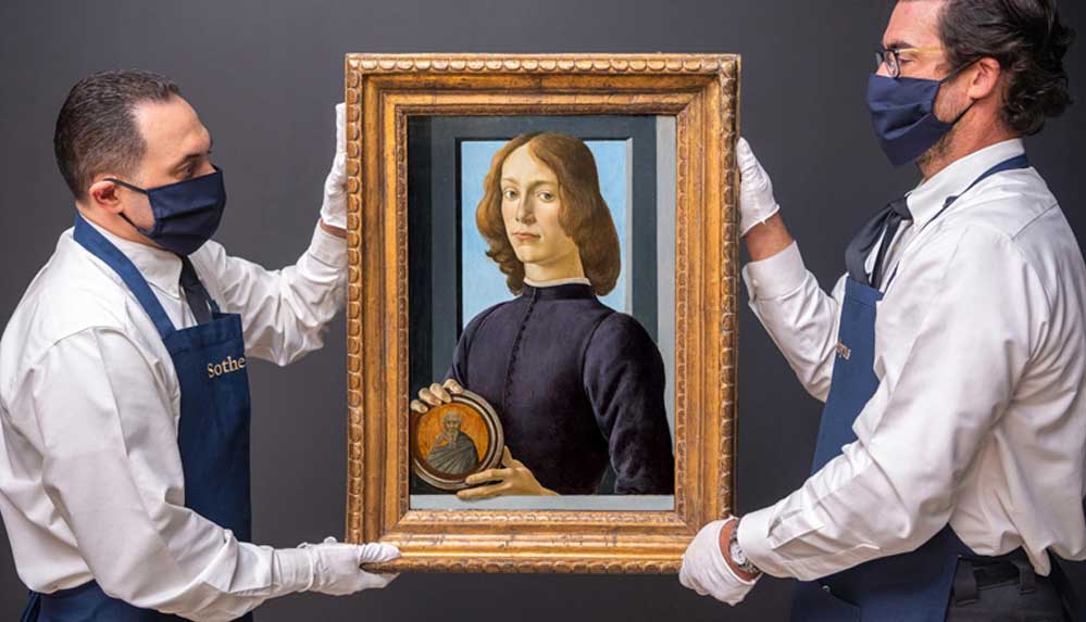 550 yıllık Botticelli eseri 92 milyon dolara satıldı