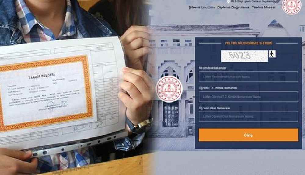 E-okul'da karne notu nasıl görüntülenir_