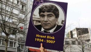 Hrant Dink'e Sebat Apartmanı'nda güvercinler eşlik ediyor