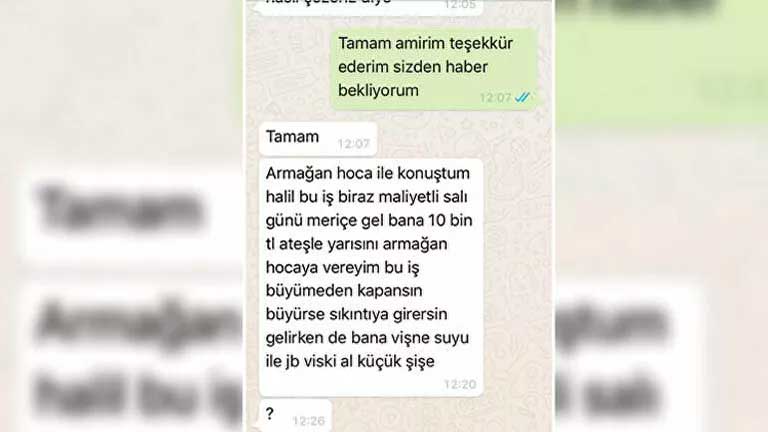 Hastanede rüşvet iddiası: '10 bin TL ateşle, gelirken de vişne suyuyla viski al'