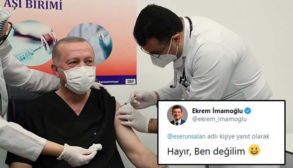 Cumhurbaşkanı Erdoğan'a aşı yapan kişi o mu?