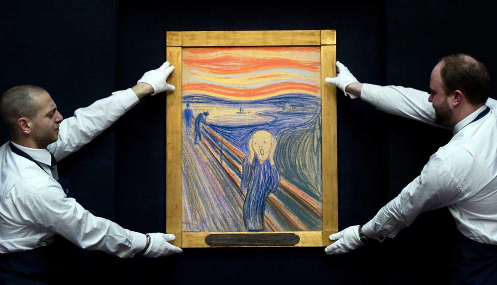 ‘Çığlık’taki yazı Edvard Munch’a ait çıktı