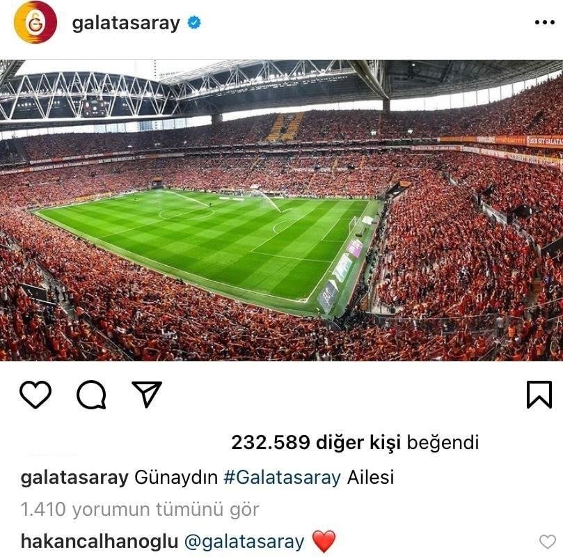 Hakan Çalhanoğlu'dan Galatasaray'a yanıt!