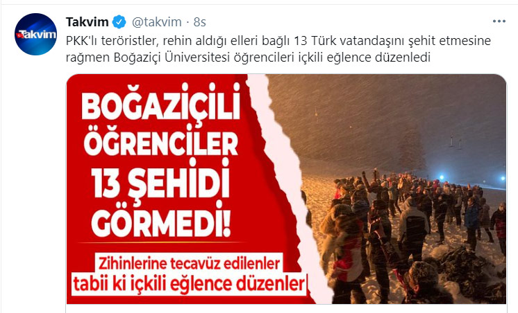 Şehitler üzerinden Boğaziçi provokasyonu 5 Şehitler üzerinden Boğaziçi provokasyonu