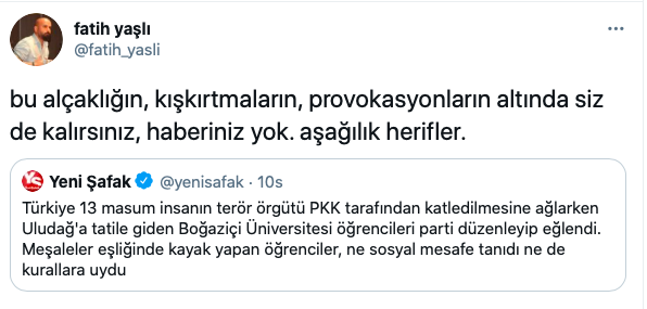 Şehitler üzerinden Boğaziçi provokasyonu 8 Şehitler üzerinden Boğaziçi provokasyonu